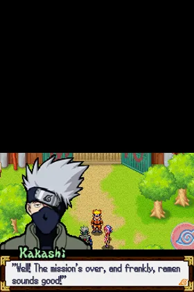 Naruto - Path of the Ninja 2 (USA) (En,Fr) screen shot game playing